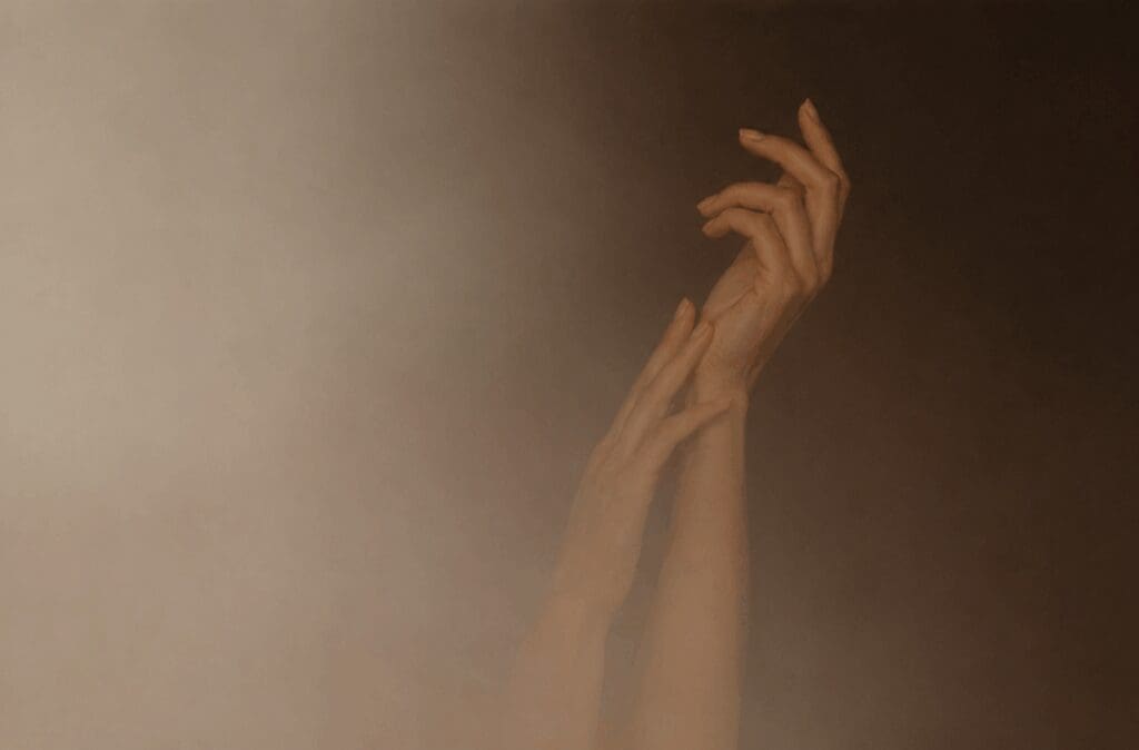 Close-up of a woman’s hands